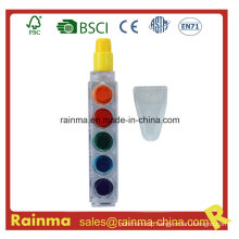 6 Color Muilt Crayon Pen for Promotional Gift